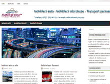 Tablet Screenshot of nellytour.ro